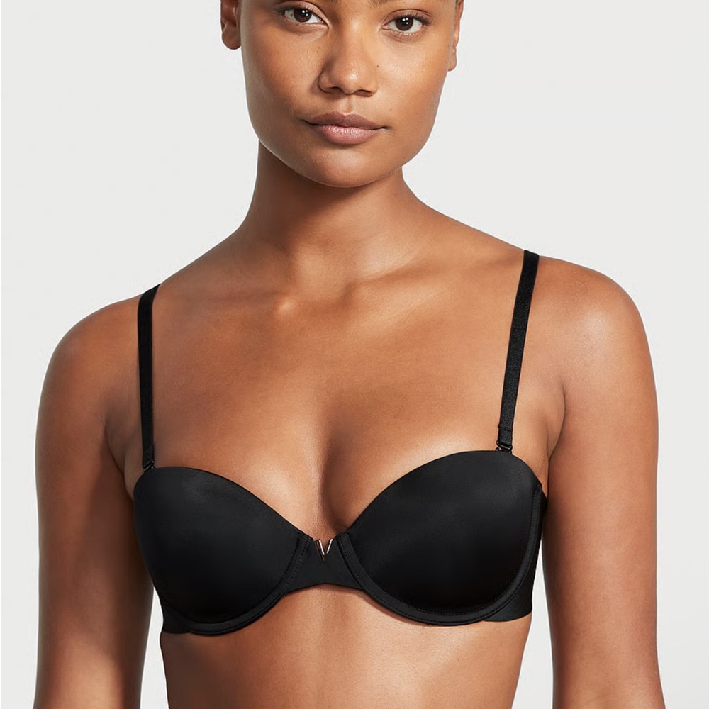 Victoria Secrets Black Women's Strapless Bra